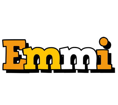 Emmi cartoon logo