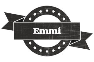 Emmi grunge logo