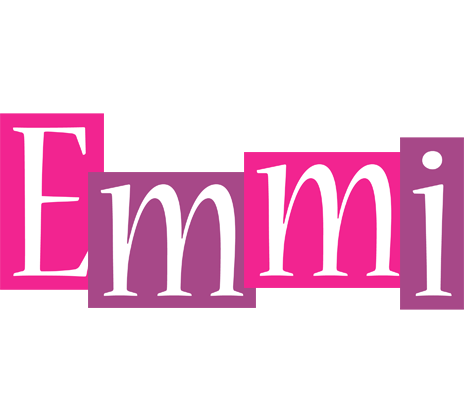Emmi whine logo