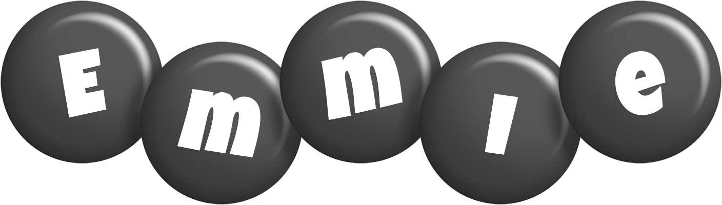 Emmie candy-black logo