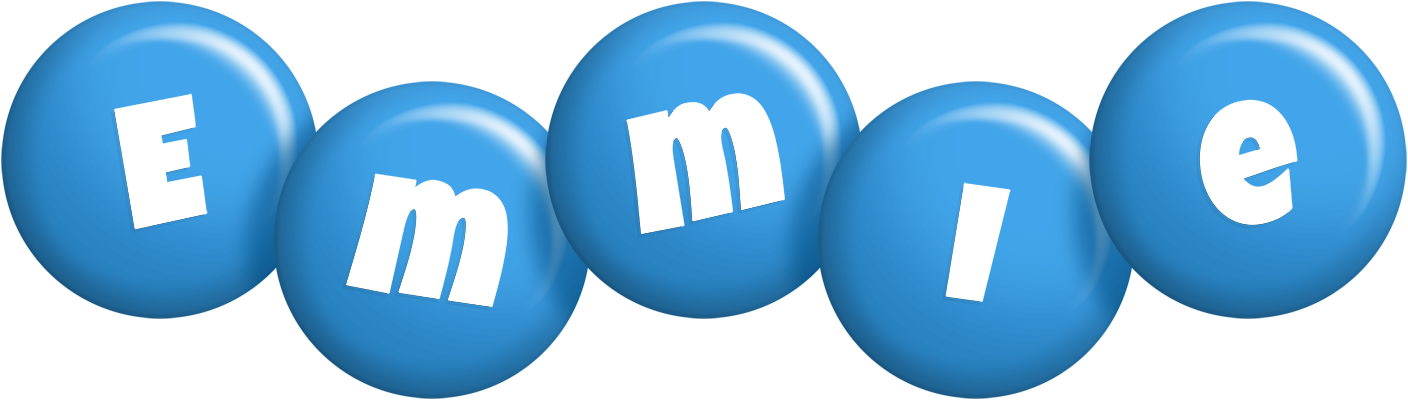 Emmie candy-blue logo