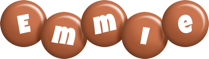 Emmie candy-brown logo