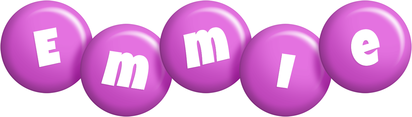 Emmie candy-purple logo