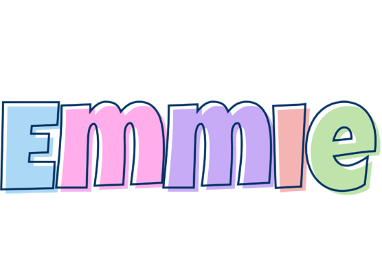 Emmie pastel logo