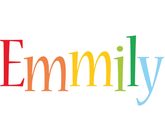 Emmily birthday logo