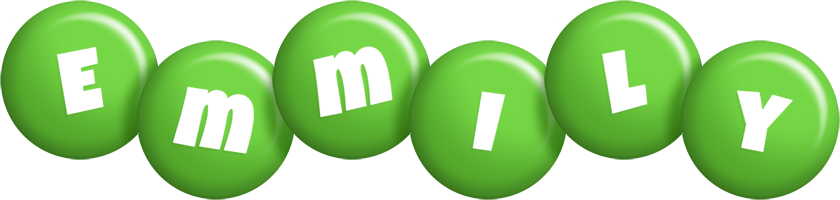 Emmily candy-green logo