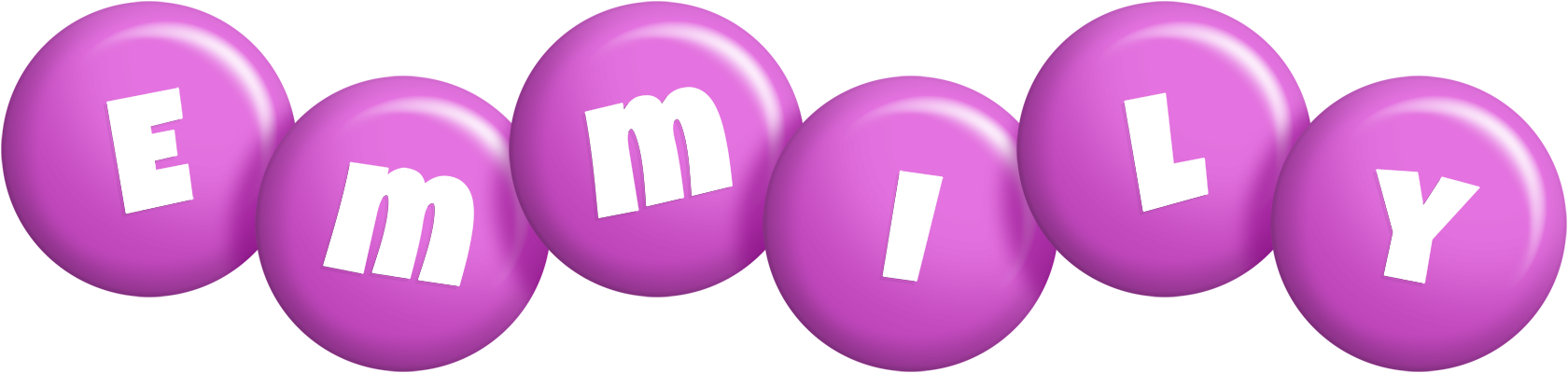 Emmily candy-purple logo