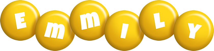 Emmily candy-yellow logo