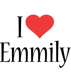 Emmily i-love logo