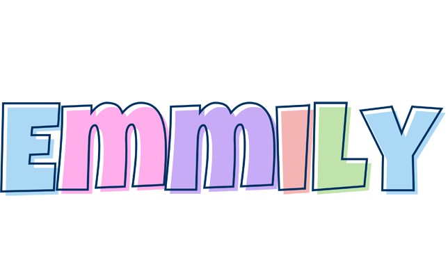Emmily pastel logo