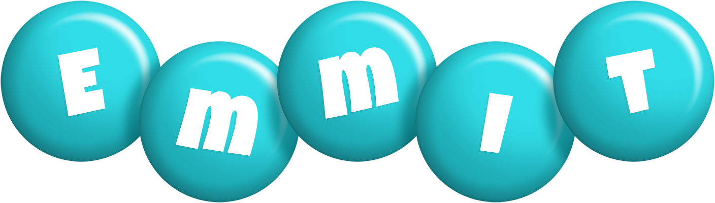 Emmit candy-azur logo
