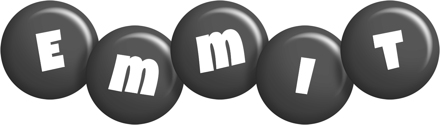 Emmit candy-black logo