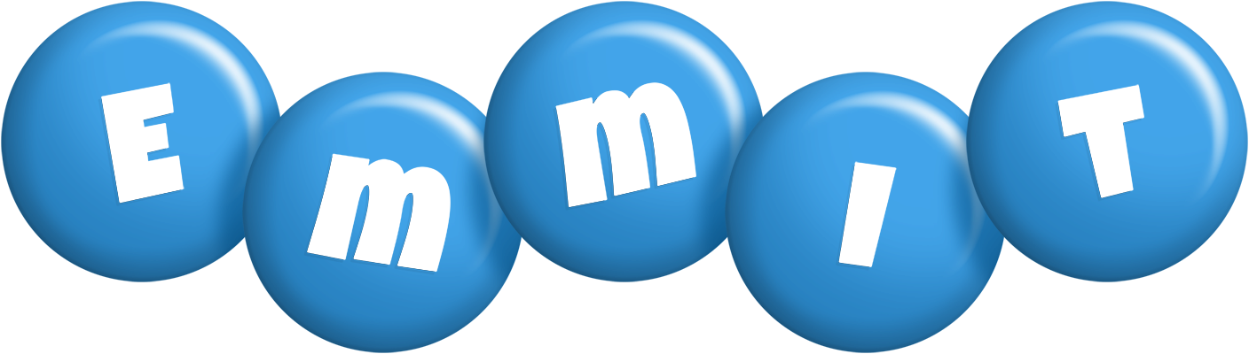 Emmit candy-blue logo