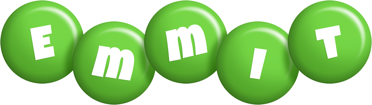 Emmit candy-green logo