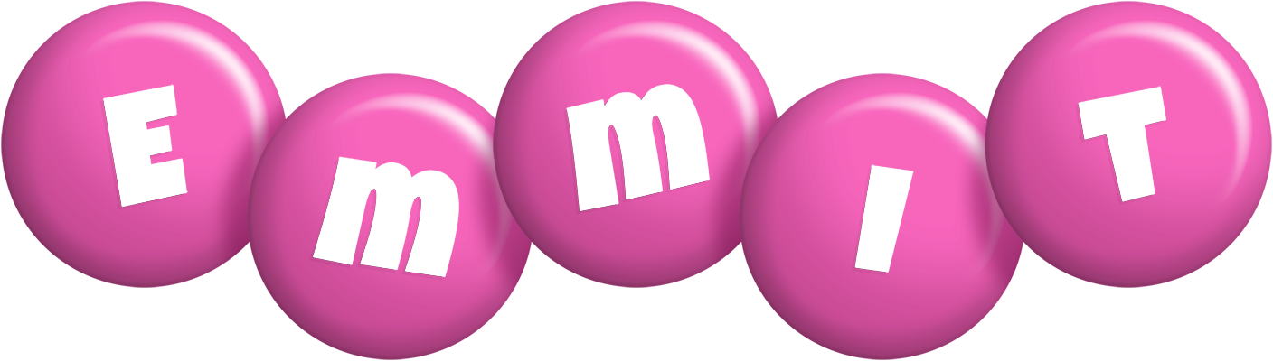 Emmit candy-pink logo