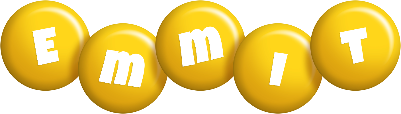 Emmit candy-yellow logo