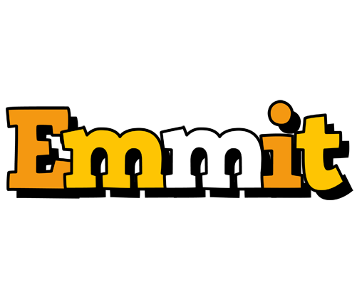 Emmit cartoon logo