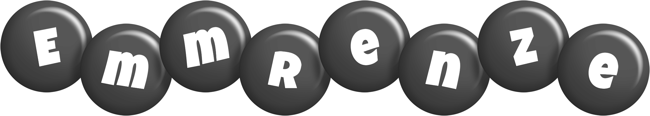 Emmrenze candy-black logo