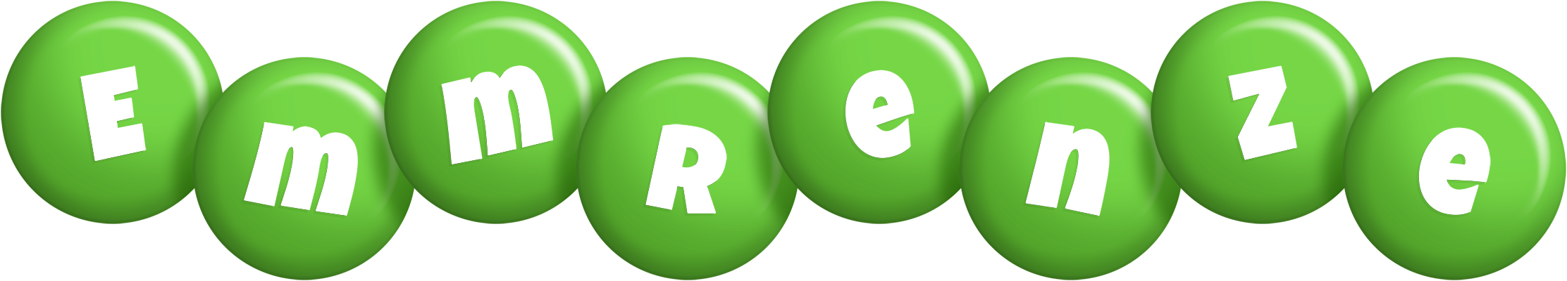Emmrenze candy-green logo