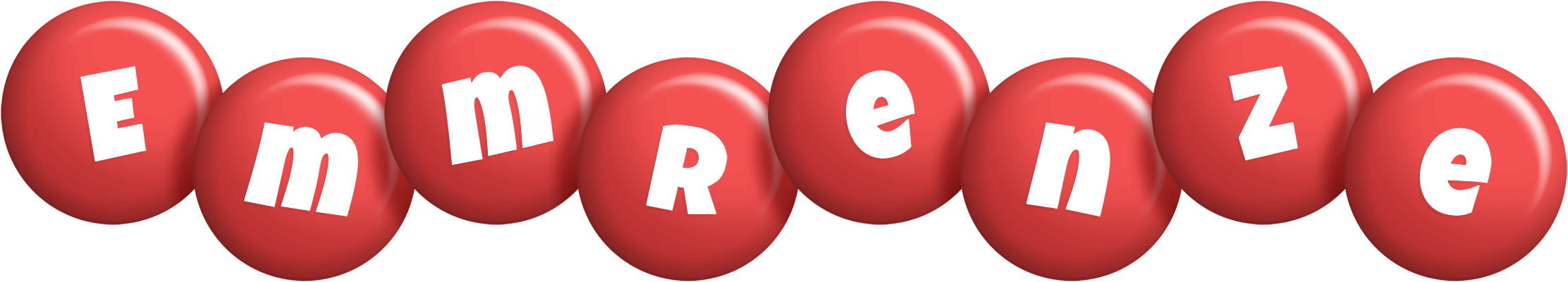 Emmrenze candy-red logo