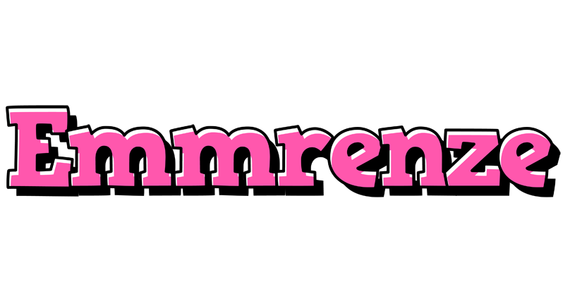 Emmrenze girlish logo