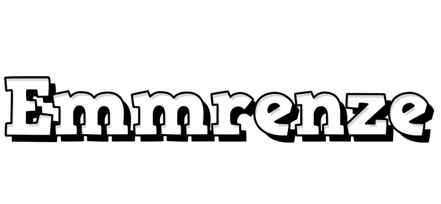 Emmrenze snowing logo