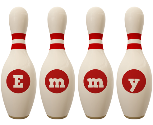 Emmy bowling-pin logo