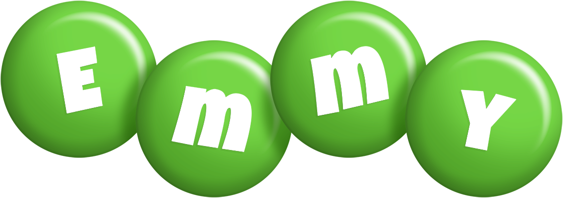 Emmy candy-green logo