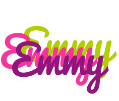 Emmy flowers logo