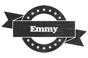 Emmy grunge logo