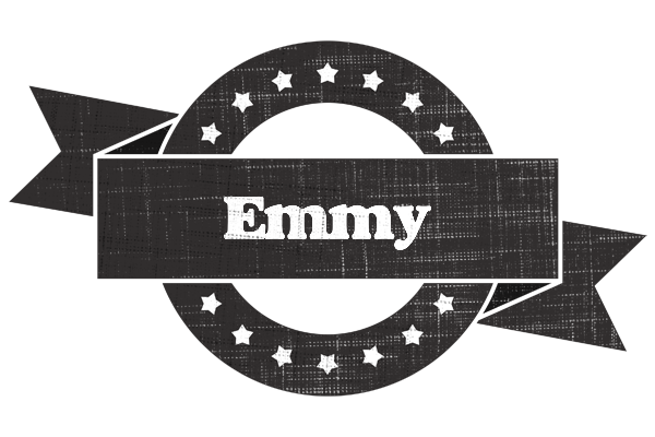 Emmy grunge logo