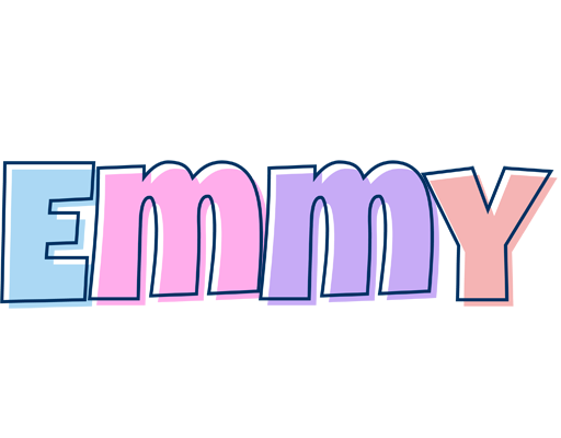 Emmy pastel logo