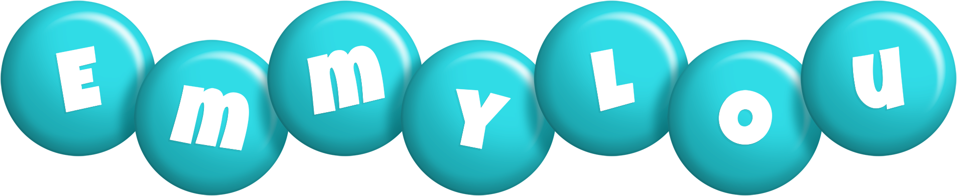 Emmylou candy-azur logo