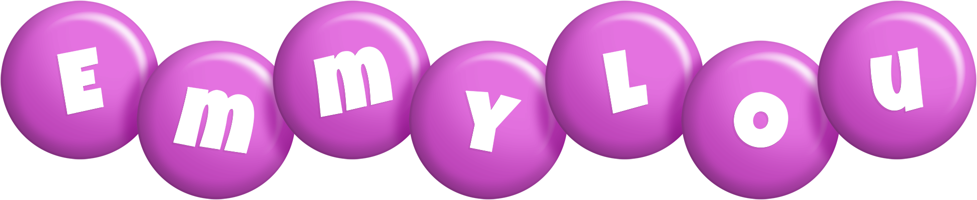 Emmylou candy-purple logo