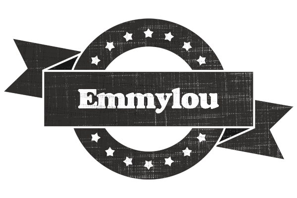 Emmylou grunge logo