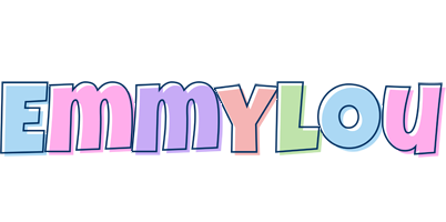Emmylou pastel logo