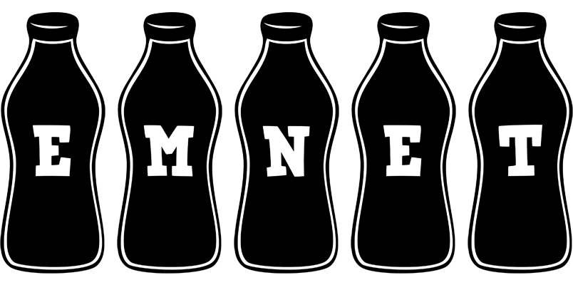Emnet bottle logo