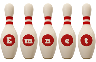 Emnet bowling-pin logo