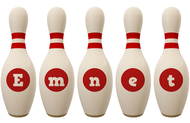 Emnet bowling-pin logo
