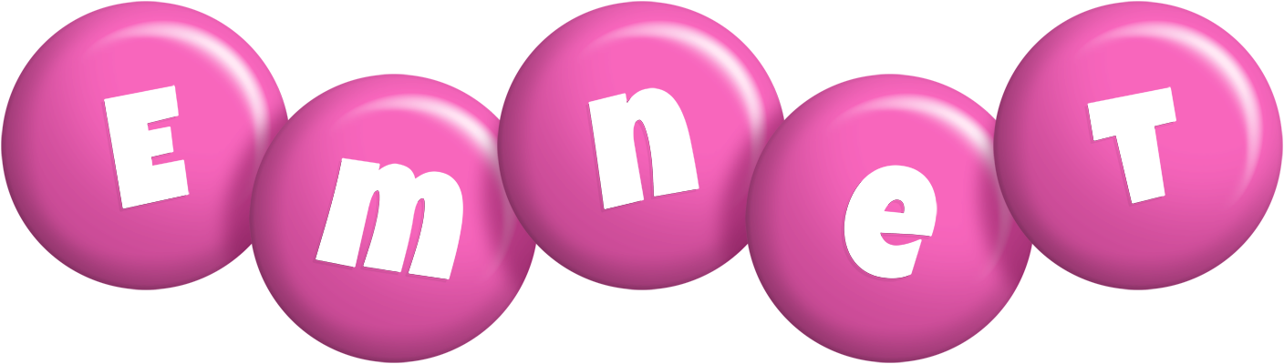 Emnet candy-pink logo