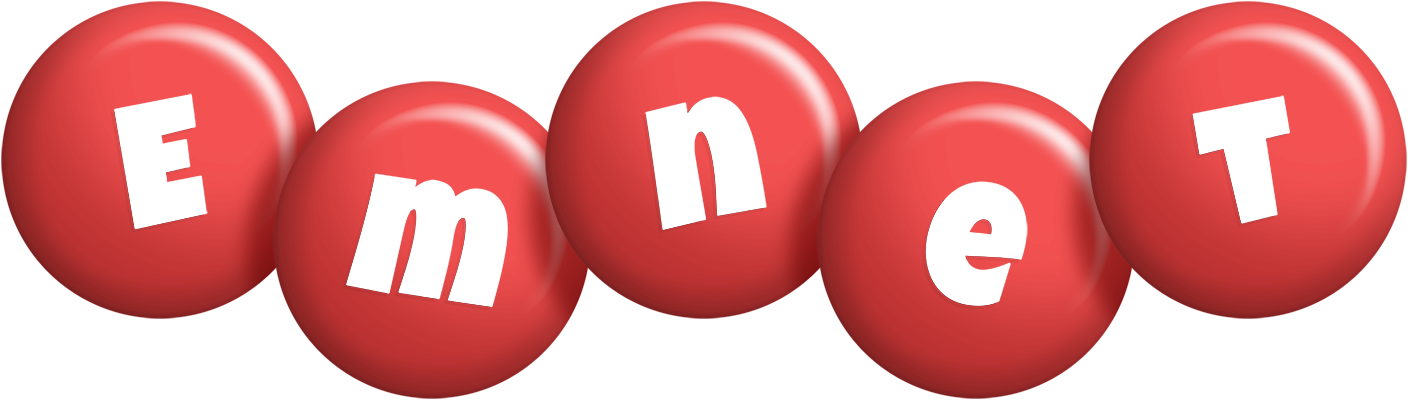 Emnet candy-red logo
