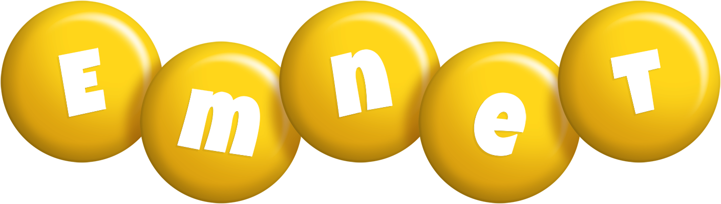 Emnet candy-yellow logo