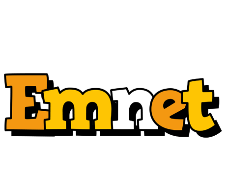 Emnet cartoon logo