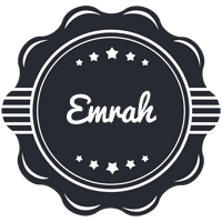 Emrah badge logo