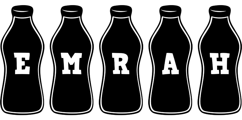 Emrah bottle logo
