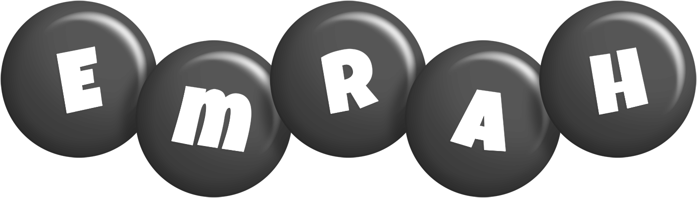 Emrah candy-black logo