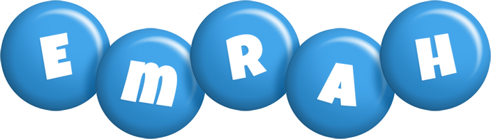Emrah candy-blue logo
