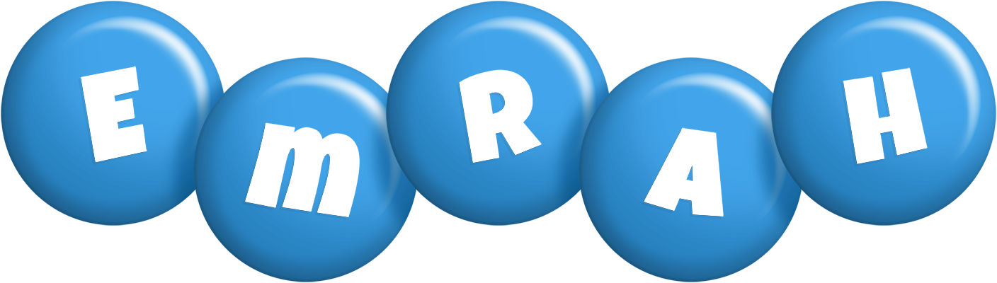 Emrah candy-blue logo