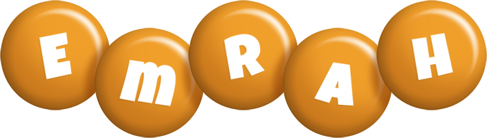 Emrah candy-orange logo
