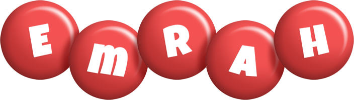 Emrah candy-red logo